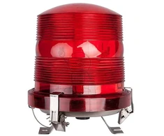 Es System 4W LED signalinis šviestuvas OSM-100, raudonas, IP55