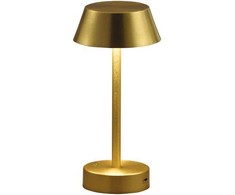 4W LED įkraunamas stalo šviestuvas PRINCESS, aukso sp., 3100K, dimeriuojamas, 4243700