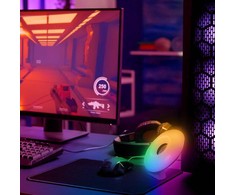 V-tac 4W LED šviestuvas, baltas, suderinamas su AMAZON ALEXA ir GOOGLE HOME, 3000-6500K/RGB