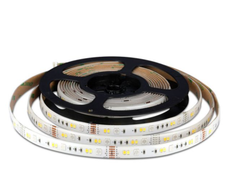 4W/m, 12V LED juosta V-TAC, RGB+3in1, IP65, suderinama su Amazon Alexa ir Google Home, 5m ilgio