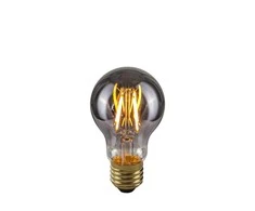 4W retro stiliaus LED lemputė ITALUX A60, 2200K, E27, dūmų spalvos