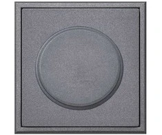 Liregus 5-200W LED šviesos ryškumo reguliatorius MODERN, be rėmelio, juodas