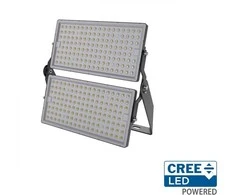 500W LED prožektorius, juodas, 4000K, CREE LED chip