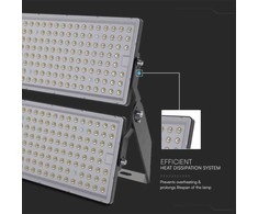 Projektorius V-tac 500W LED prožektorius, juodu korpusu, 6500K