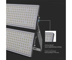 Projektorius V-tac 500W LED prožektorius, juodu korpusu, 6500K