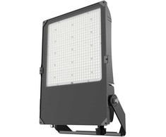 500W LED prožektorius US, juodas, 5000K, dimeriuojamas