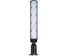 50W LED gatvės šviestuvas, juodas, 6000K