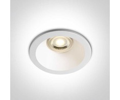 Įleidžiamas šviestuvas, baltas, GU10, IP65, 10109F/W