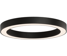 50W LED lubinis šviestuvas ALISO, juodas, 2700/3000/4000K, dimeriuojamas, P3742174NDP