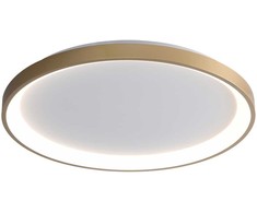 50W LED lubinis šviestuvas RADEN, aukso/baltos sp., 3000/4000/6000K