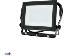 Bikuva.lt 50W LED nešiojamas prožektorius KASTEL, juodas, 6500K, IP65, 110°