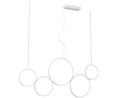 50W LED pakabinamas šviestuvas ATHENA, baltas, 3000/4000/6000K, dimeriuojamas