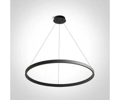50W LED pakabinamas šviestuvas, juodas, 3000K, 63156/B/W