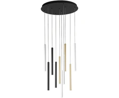 50W LED pakabinamas šviestuvas PYPE, daugiaspalvis, CCT
