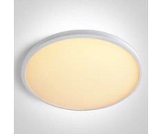 Lubinis šviestuvas 50W LED paviršinis šviestuvas, baltos sp., 2800/3300/4000K, 600mm, UGR19, 62020FU/W/V