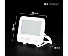 50W LED prožektorius, baltas, 6500K, CREE LED chip