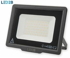 Bikuva.lt 50W LED prožektorius MH, juodas, 4000K