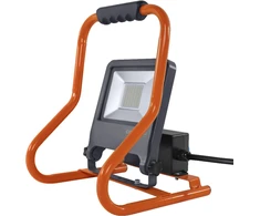 50W LED prožektorius su stovu WORKLIGHTS, tamsiai pilkas, 4000K, IP44