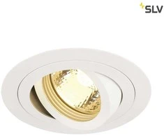 Bikuvalt Įleidžiamas šviestuvas NEW TRIA 1, baltas, GU10