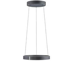 51W LED pakabinamas šviestuvas E-CLIPSE, pilkos sp., 2700-5000K, dimeriuojamas, 50cm, reguliuojamo aukščio