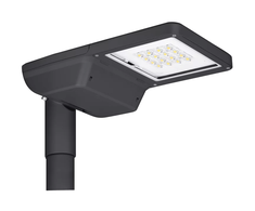 52W LED gatvės šviestuvas FLEX SMALL ZHAGA TOP, tamsiai pilkas, 4000K, DALI, 150x50°