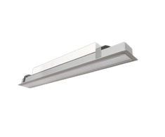 52W LED linijinis įleidžiamas šviestuvas X-LINE SLIM, baltas, 4000K, IP40