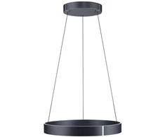 53W LED pakabinamas šviestuvas E-CLIPSE, pilkos sp., 2700-5000K, dimeriuojamas, 70cm, reguliuojamo aukščio