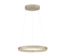53W LED pakabinamas šviestuvas E-LOOP, bronzos sp., 2700-5000K, dimeriuojamas, 70cm, reguliuojamo aukščio