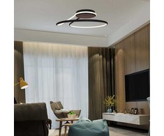 Lubinis šviestuvas V-tac 54W LED paviršinis šviestuvas, juodas, 4000K, dimeriuojamas