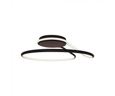 Lubinis šviestuvas V-tac 54W LED paviršinis šviestuvas, juodas, 4000K, dimeriuojamas