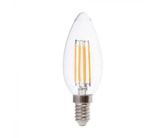 V-tac 5,5W LED lemputė, E14, žvakės formos, 4000K, dimeriuojama