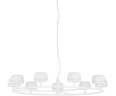 Lubinis šviestuvas 56W LED pakabinamas šviestuvas MIRANDA, baltas, 3000K