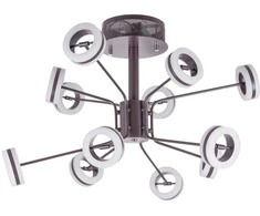 Lubinis šviestuvas 57,6W LED pakabinamas šviestuvas METIS, bronzos sp., 3000K
