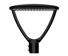 59/49/42/34W LED gatvės šviestuvas URBAN LANTERN, juodas, 2200/2700K, 135x85°, IP66