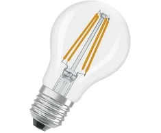 Osram 5,9W LED lemputė CLASSIC A, E27, skaidri, 300°, 2700K, dimeriuojama
