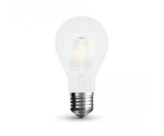 V-tac 5W LED COG lemputė, E27, A60, matinė, 2700K