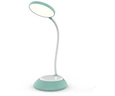 5W LED įkraunamas stalo šviestuvas VISUA DESK, šviesiai žalias, 3000-5000K, dimeriuojamas