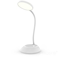 5W LED įkraunamas stalo šviestuvas VISUA DESK, baltas, 3000-5000K, dimeriuojamas