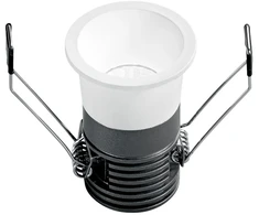 5W LED įleidžiamas šviestuvas DOT, baltas, CCT