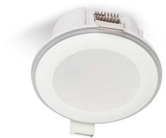 5W LED įleidžiamas šviestuvas HALO, baltas, 3000K