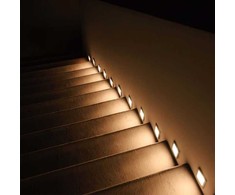 V-tac 5W LED įleidžiamas šviestuvas laiptams, baltas, 3000K, IP65