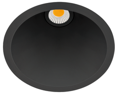 5W LED įleidžiamas šviestuvas SWAP, matinės juodos sp., 4000K, 42°