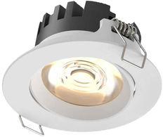 5W LED įleidžiamas šviestuvas TILT, baltas, 2700/3000K, dimeriuojamas, IP40, E4023170BDP