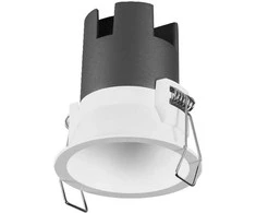 Bikuvalt 5W LED įleidžiamas šviestuvas TWIST PRO 70mm, baltas, 3000K