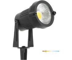 5W LED įsmeigiamas šviestuvas BLAKE, juodas, 3000K, IP65