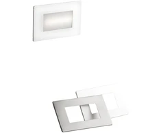 5W LED lauko įleidžiamas šviestuvas BOLT, baltos/nikelio sp., CCT, IP65
