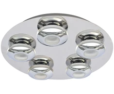 5W LED lubinis šviestuvas ELIAS, chromo sp., 3000K