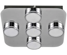 5W LED lubinis šviestuvas MARCEL, matinės chromo sp., 3000K