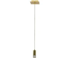 Lubinis šviestuvas 5W LED pakabinamas šviestuvas MENTIN, žalvario sp., 3000K