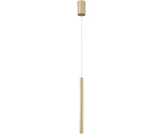 5W LED pakabinamas šviestuvas PYPE, aukso sp., CCT